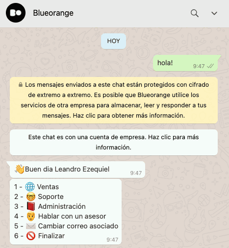 Bot Blueorange